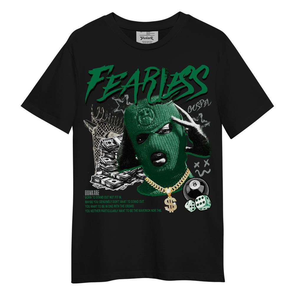 Shirt To Match Lucky Green 2s - Fearless Gospel Streetwear Money Unisex Shirt