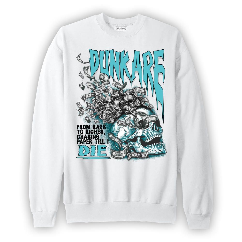 Sweatshirt To match Oxidized Green 4s Sweatshirt - From Rags To Riches Graphic