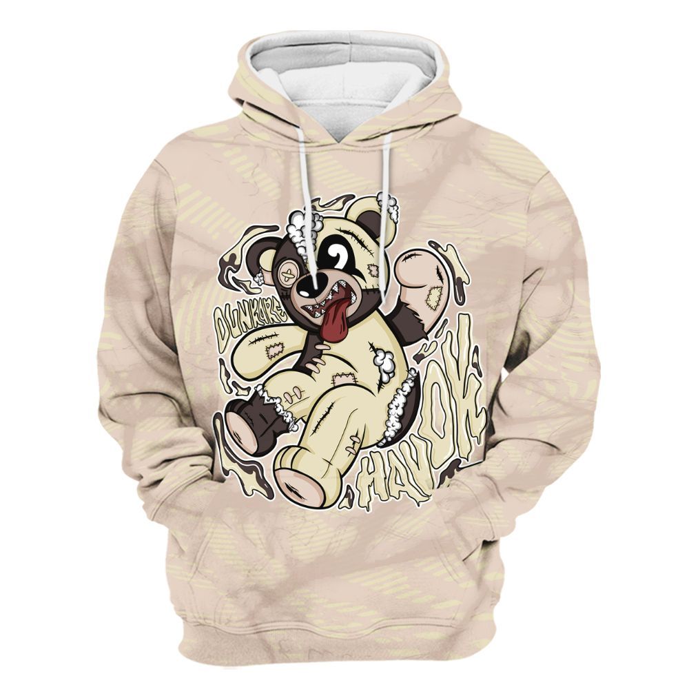 Hoodie To Match A Ma Maniere X Fossil Stone 4s - Havok Bear All Over Print
