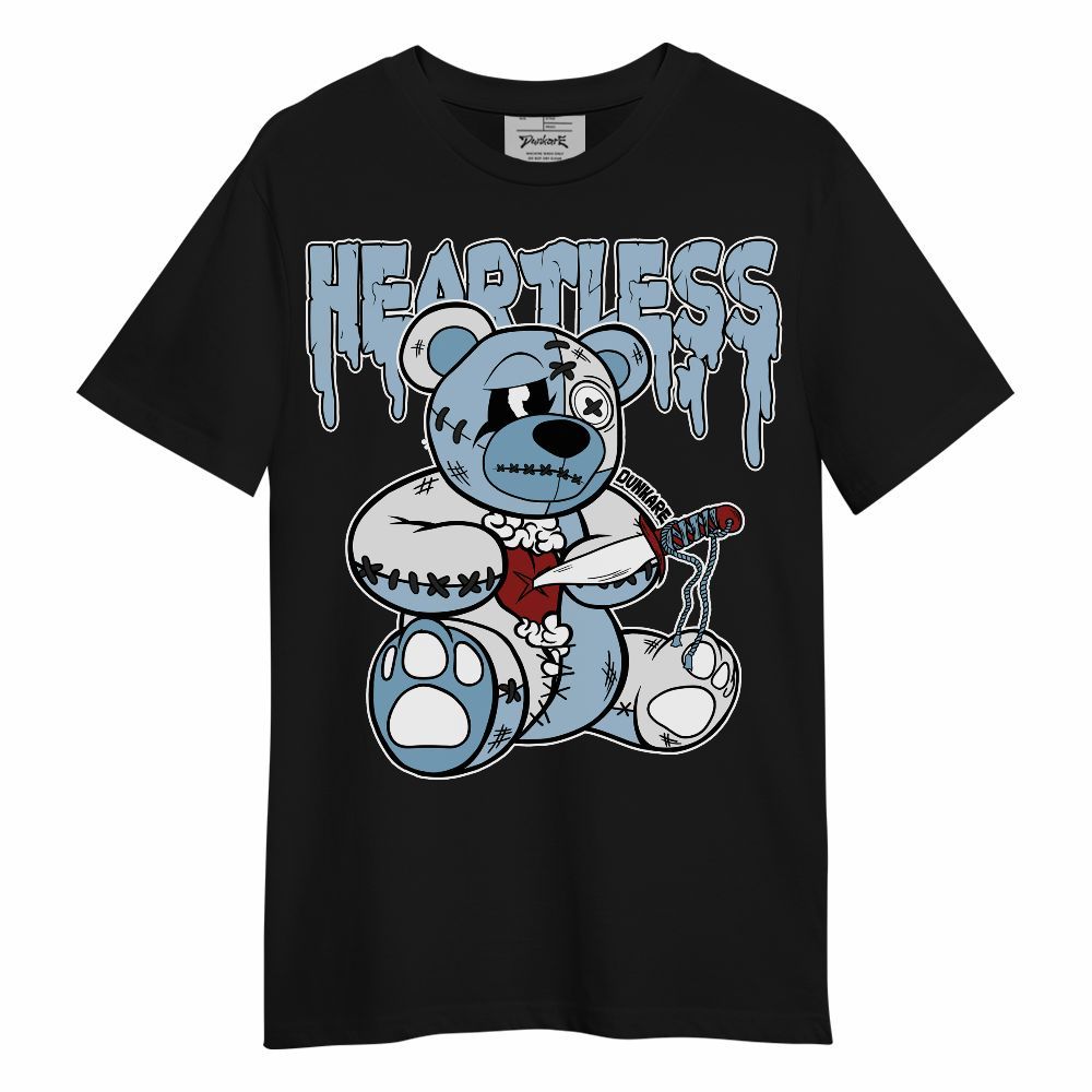 Shirt To Match Mid Ice Blue 1s - Heartless Bear Unisex Shirt