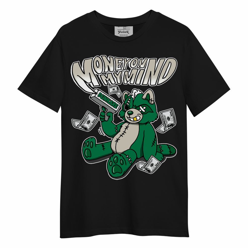 Shirt To Match Lucky Green 2s - Money On My Mind Raccoon Unisex Shirt