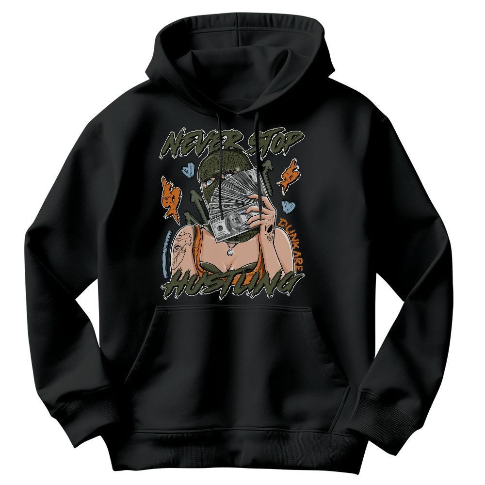 Sweatshirt To Match Olive 5s - Hustling Unque Graphic