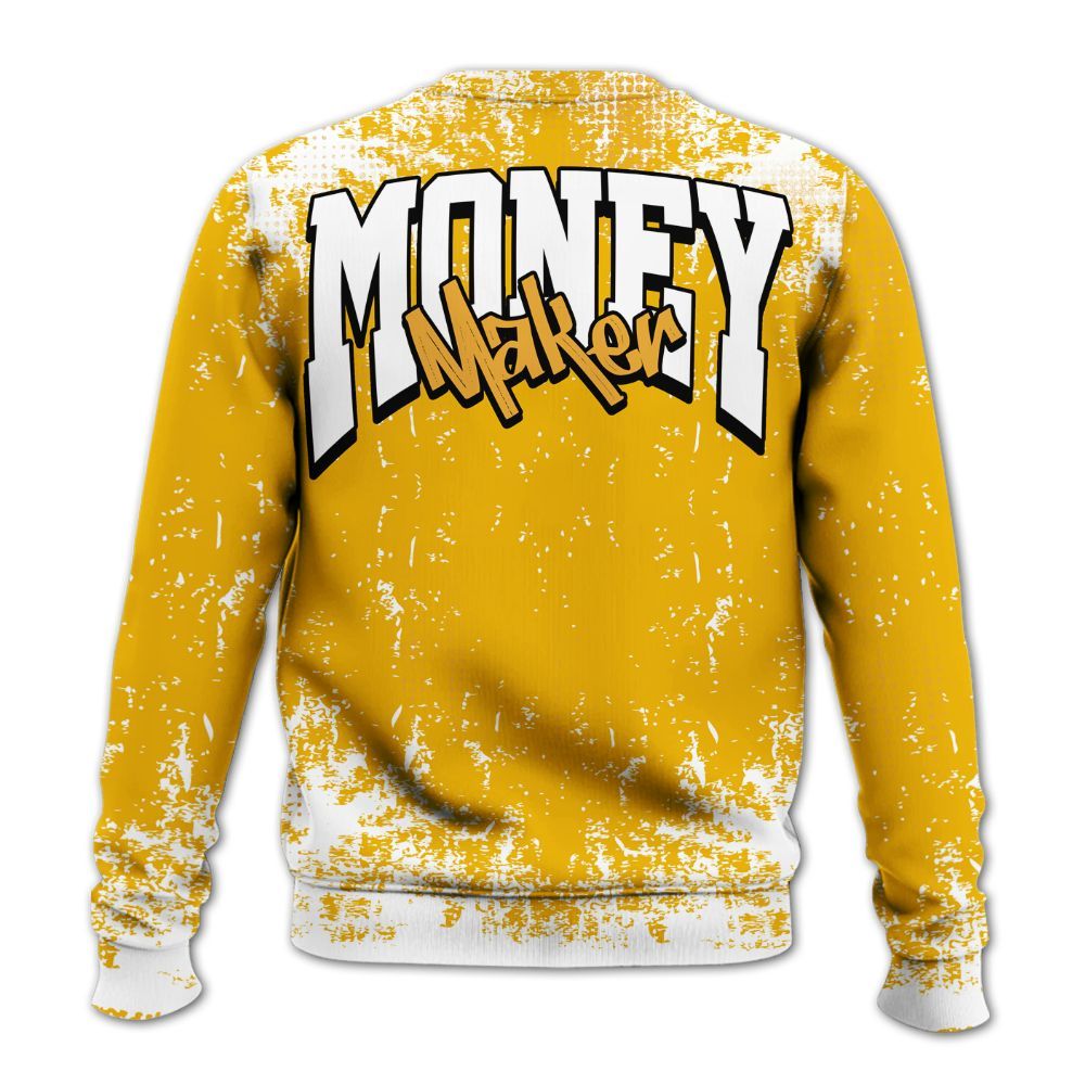 Sweatshirt To Match Del Sol 13s - Move In Silence Money Street Retro All Over Print