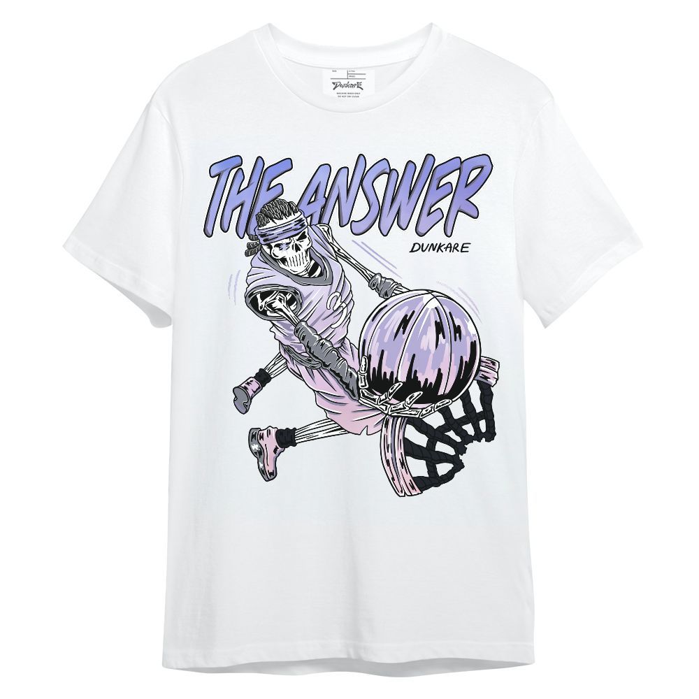 Shirt To Match Zen Master 4s - The Answer Skeleton Unisex Shirt