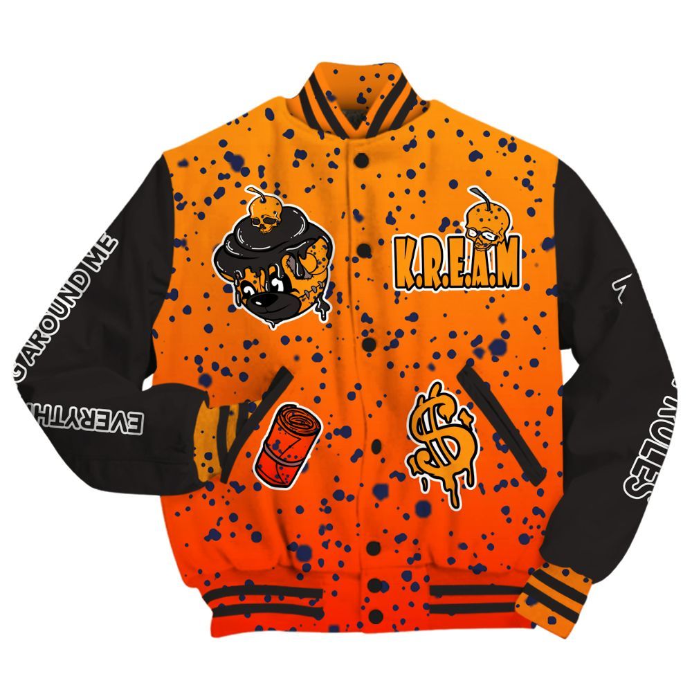 Varsity Jacket To Match Air Max DN Safari Olympic - Loot Bear All Over Print