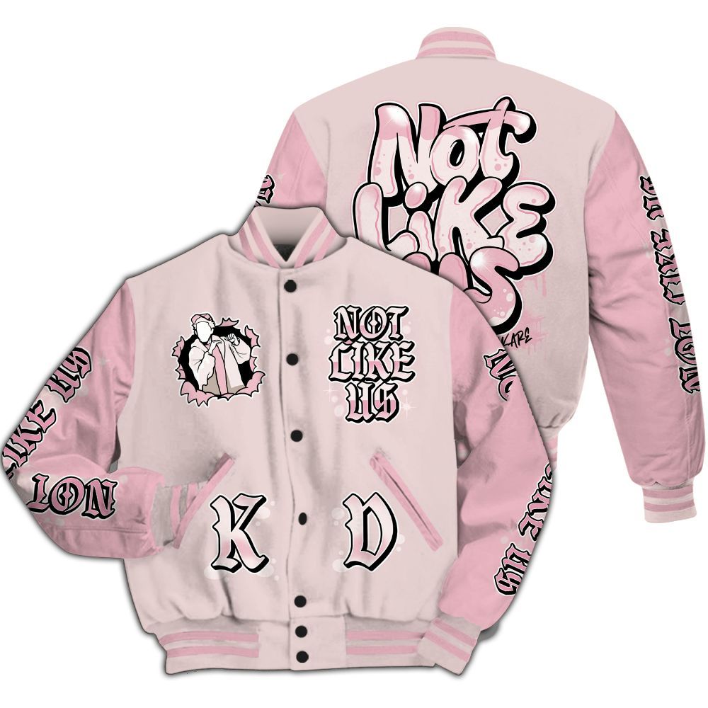 Varsity Jacket To Match Dunk Low KD 17 Aunt Pearl - None Like Us Graphic All Over Print