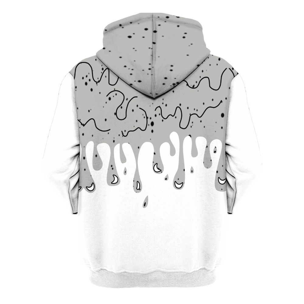 Hoodie To Match Retro White Oreo 4s - Snake Trust No One Drip All Over Print