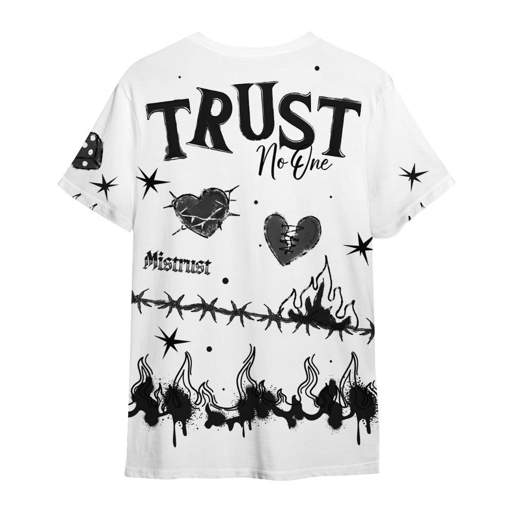 Shirt To Match Kobe 9 Protro Halo - Trust No One Snake-Bite Doodle Crayon All Over Print