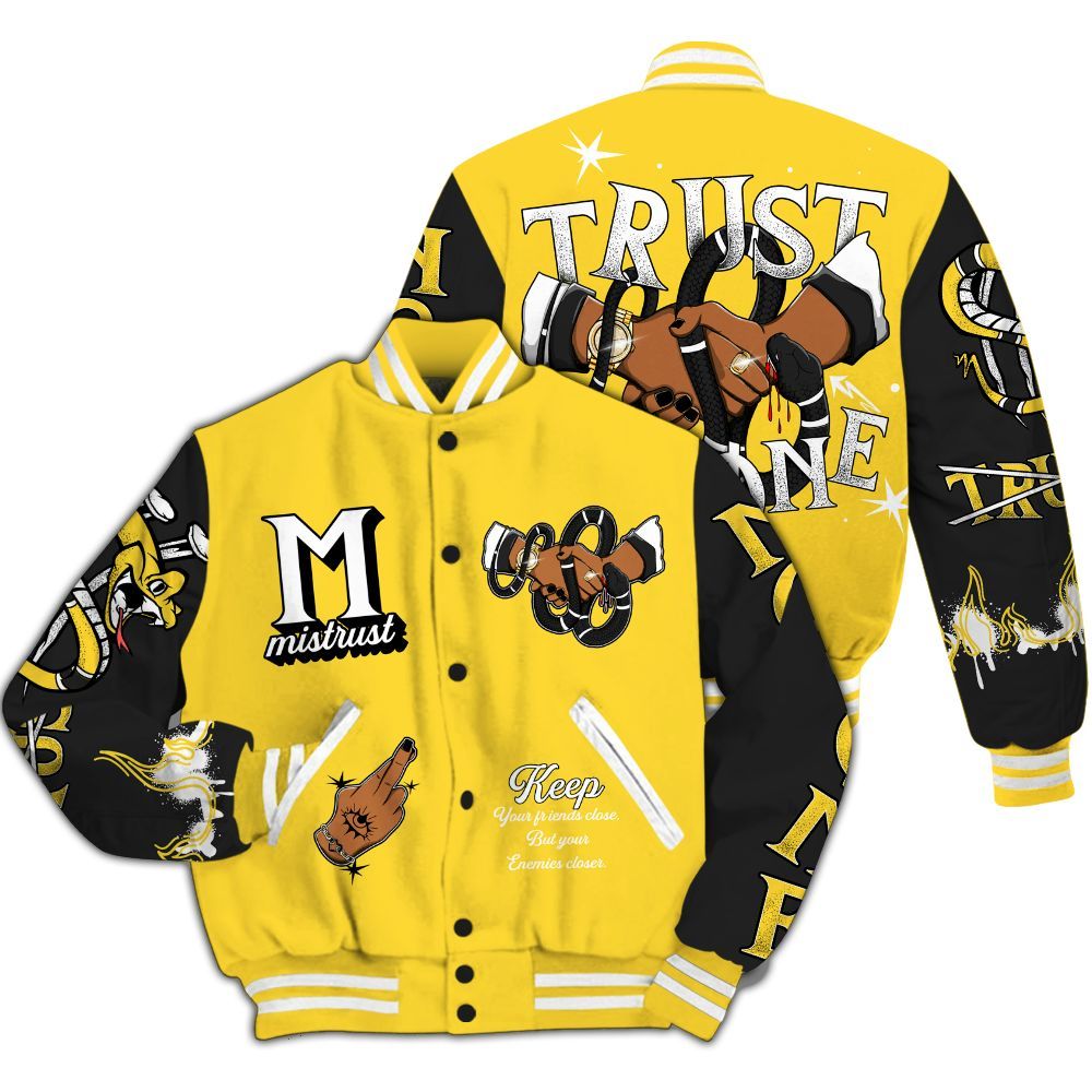 Varsity Jacket To Match Mid New Love 2025 1s - Trust No One Snake-Bite Street Style All Over Print
