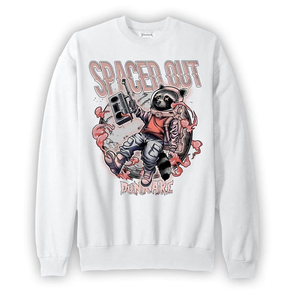 Sweatshirt To match Legend Pink 11s Sweatshirt - Spaced Out Raccoon Graphic 1605 NMP