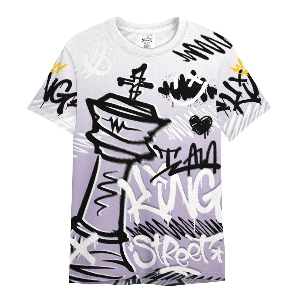 Shirt To Match Low Pure Violet 11s - Street King Chess Streetwear All Over Print