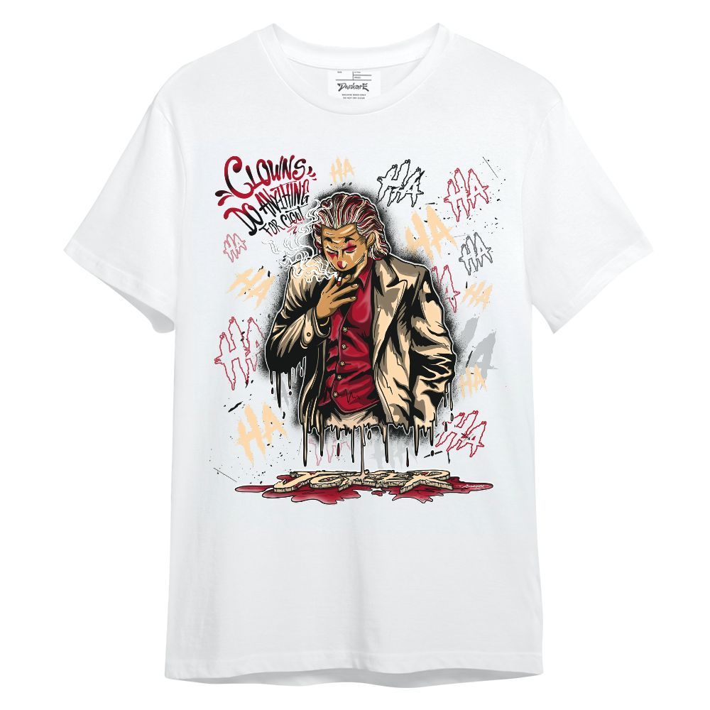 Shirt To Match Retro Pizza GS 4s - Clowns Do Anything Haha Graphic