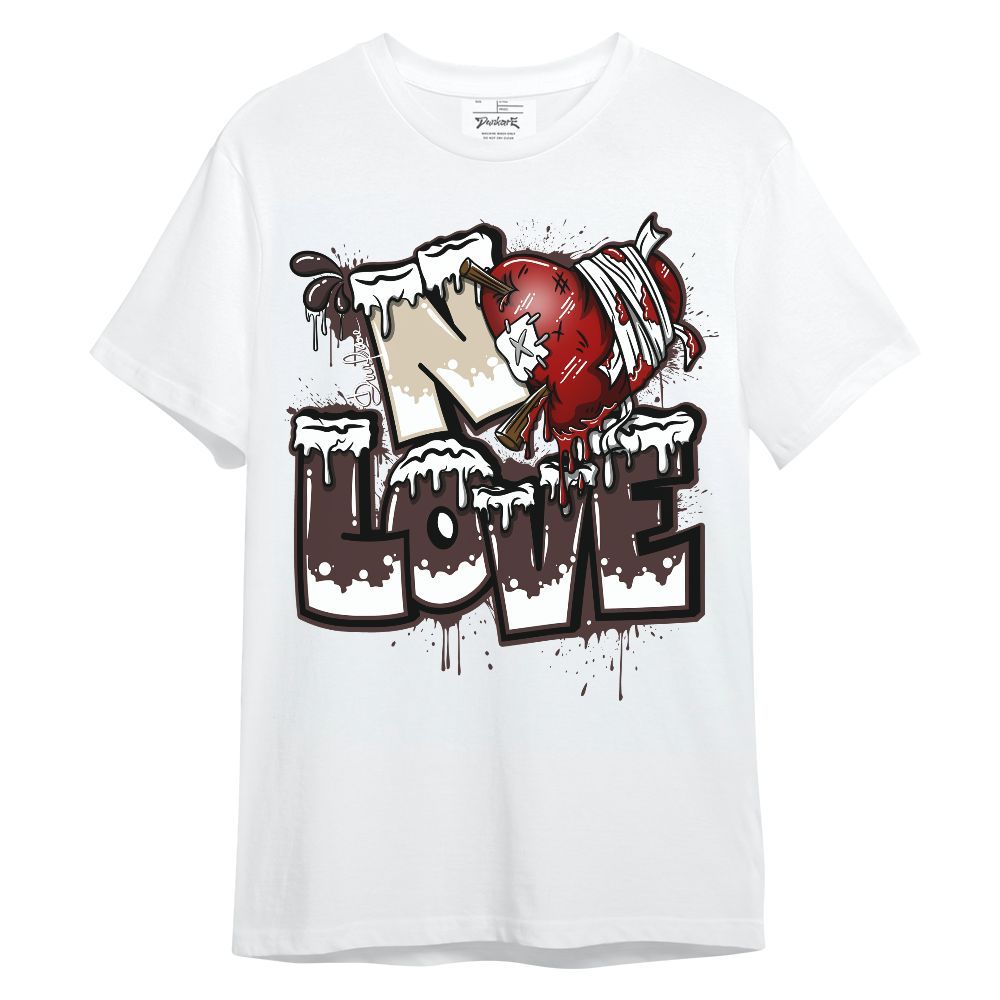 Shirt To Match Burgundy Crush 3s - Drip No Love Streetwear Unisex Shirt