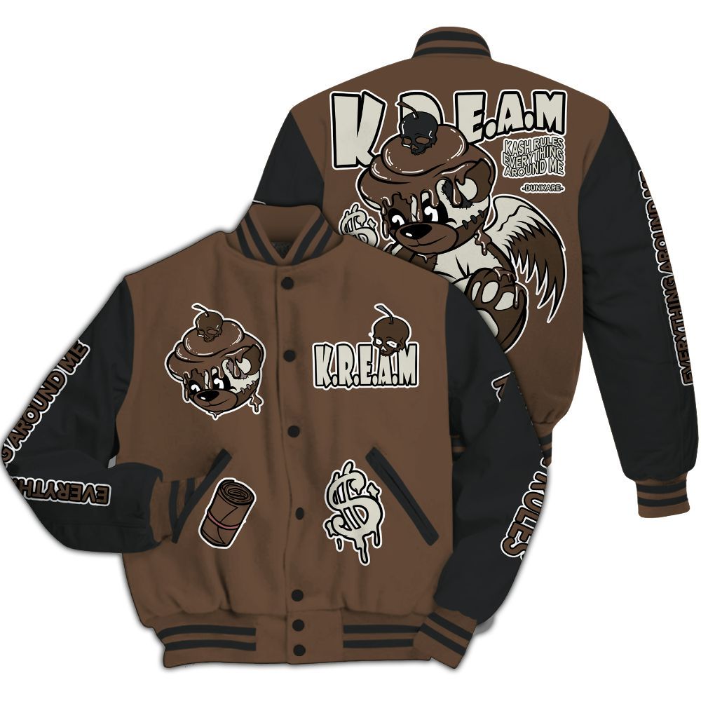 Varsity Jacket To Match Palomino 1s - Loot Bear All Over Print
