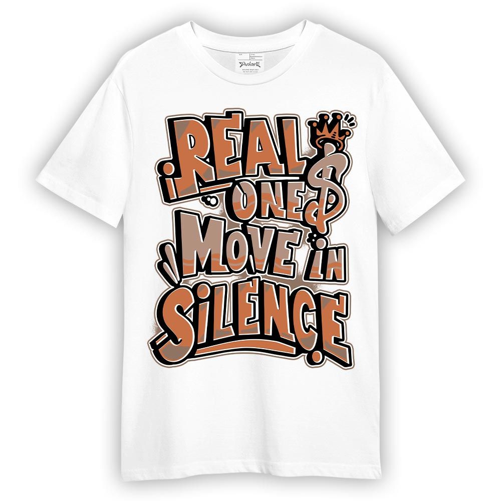 Shirt To Match OG Latte 1s T-- Ones Move In Silence Graphic T-Shirt Unisex