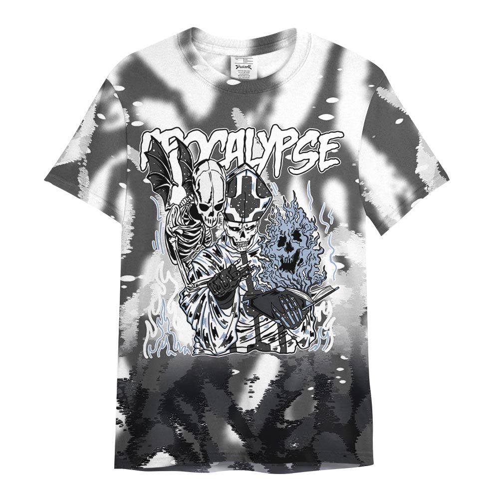 Shirt To Match Reverse Black White 6s - Apocalypse Skeleton Burn Shirt Unisex