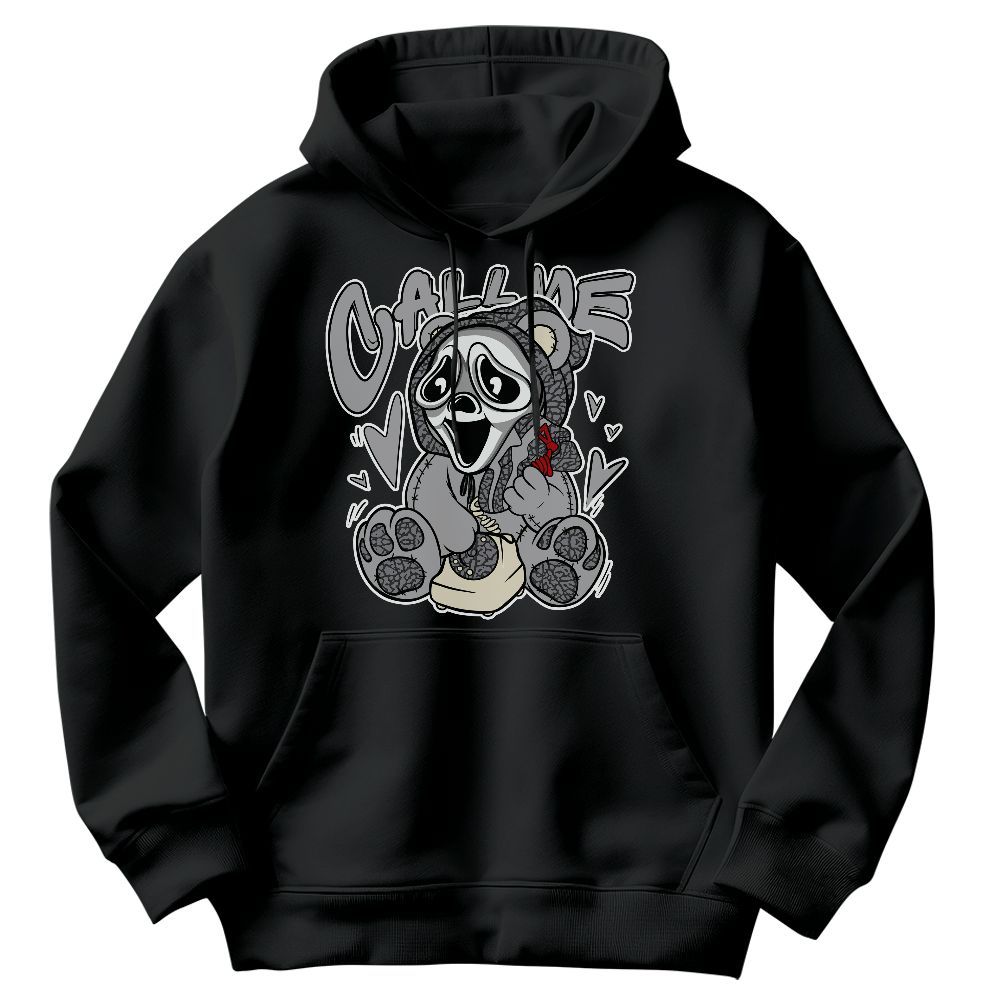 Sweatshirt To Match Cement Grey 3s - Call Me Bear Graphic