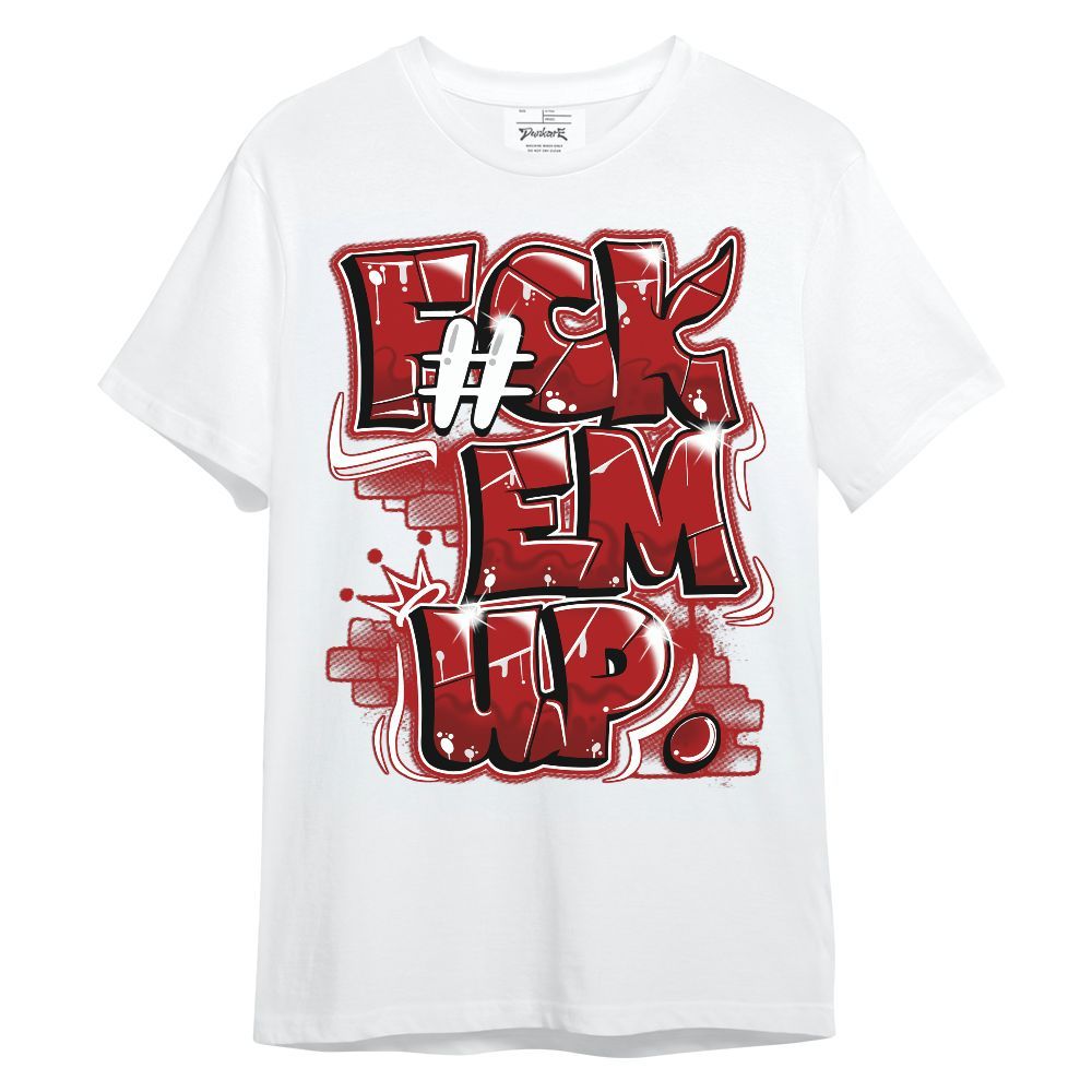 Shirt To Match Red Taxi 12s - F#ck Em Graphic Unisex Shirt