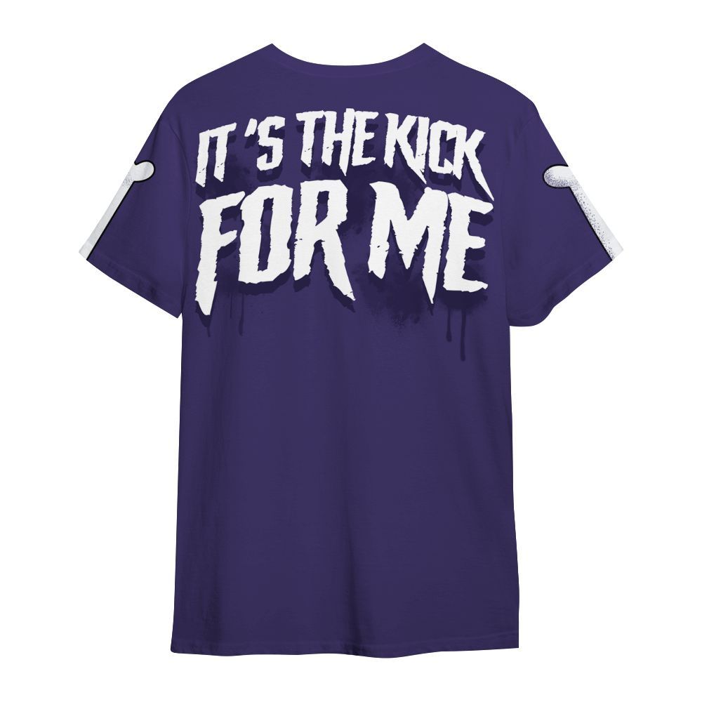 Shirt To Match Retro Court Purple 13s - It's The Kick For Me All Over Print