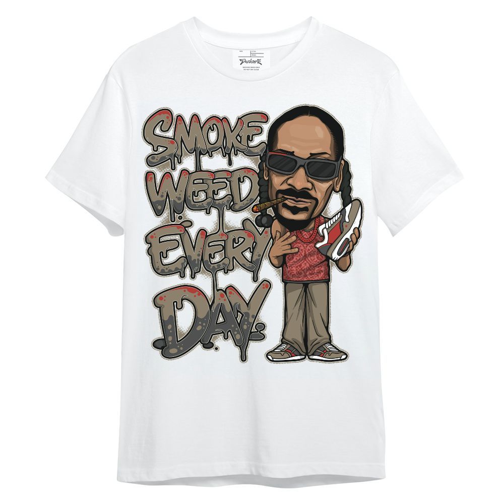 Shirt To Match Olive 9s - Smoking Every Day Graphic Unisex Shirt