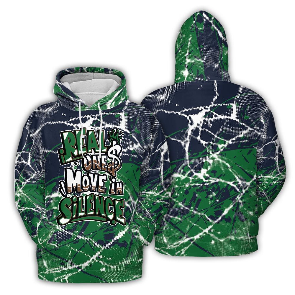 Hoodie To Match Midnight Navy 13s Hoodie - Ones Move In Silence Graphic Profound Hoodie Unisex