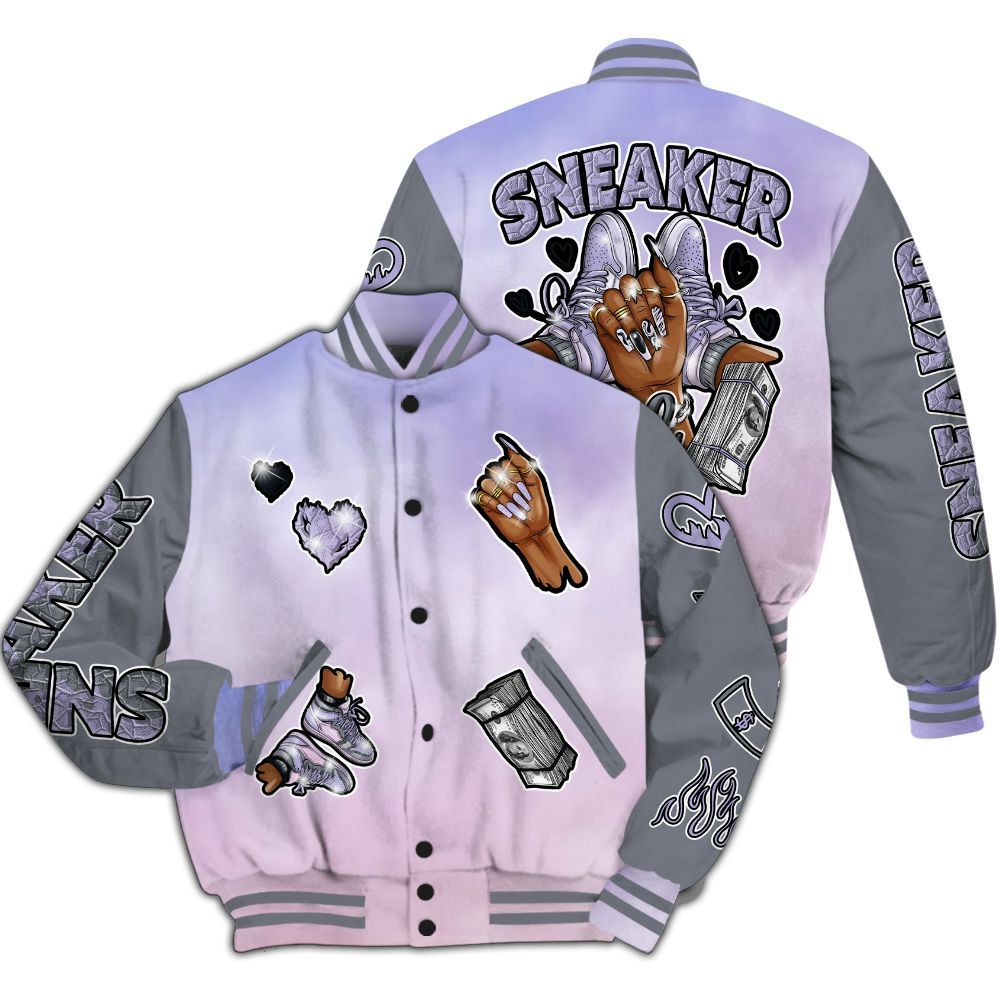 Varsity Jacket To Match Zen Master 4s - Sneakerz Girlz All Over Print
