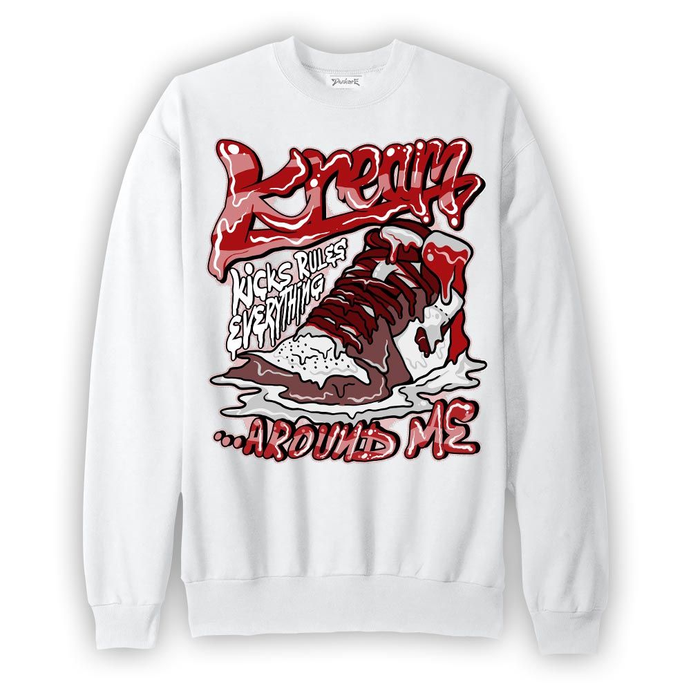 Sweatshirt To match Red Taxi 12s Sweatshirt - Kreamy Graphic Graphic