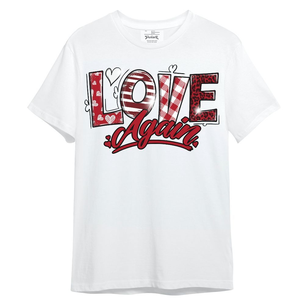 Shirt To Match Bred Velvet 11s - Love Again Graphic Unisex Shirt