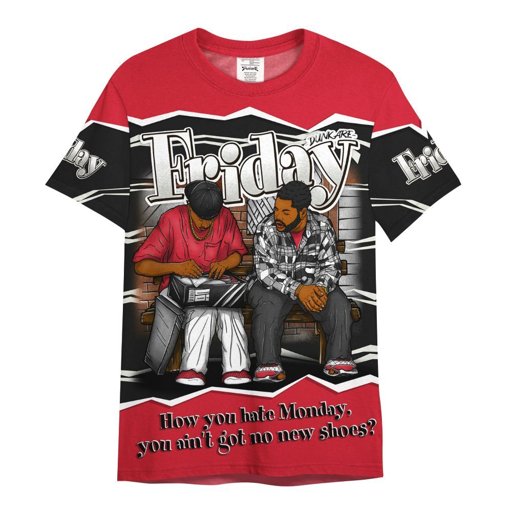 Shirt To Match Flight Club 4s - Friday Movie 90s TV All Over Print