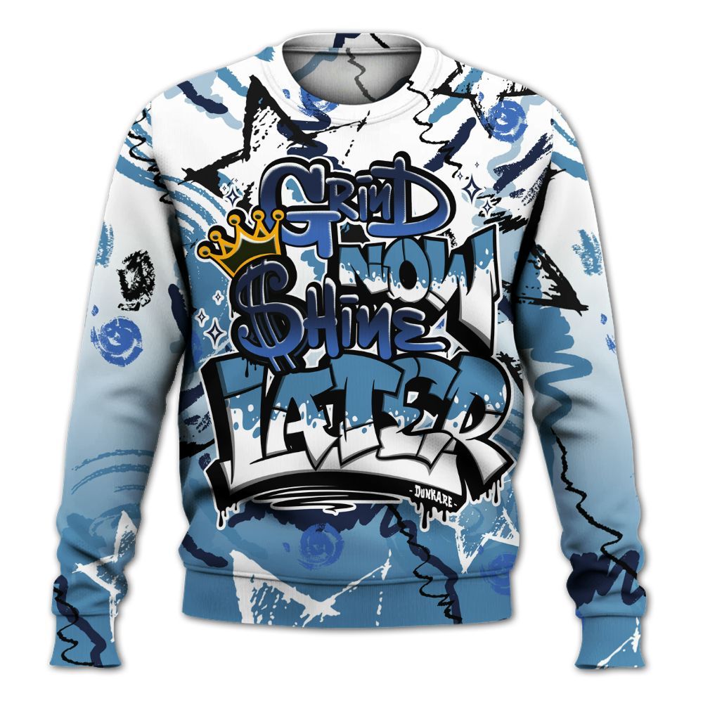 Sweatshirt To Match Air Force 1 Stash - Grind Shine Later Drip All Over Print