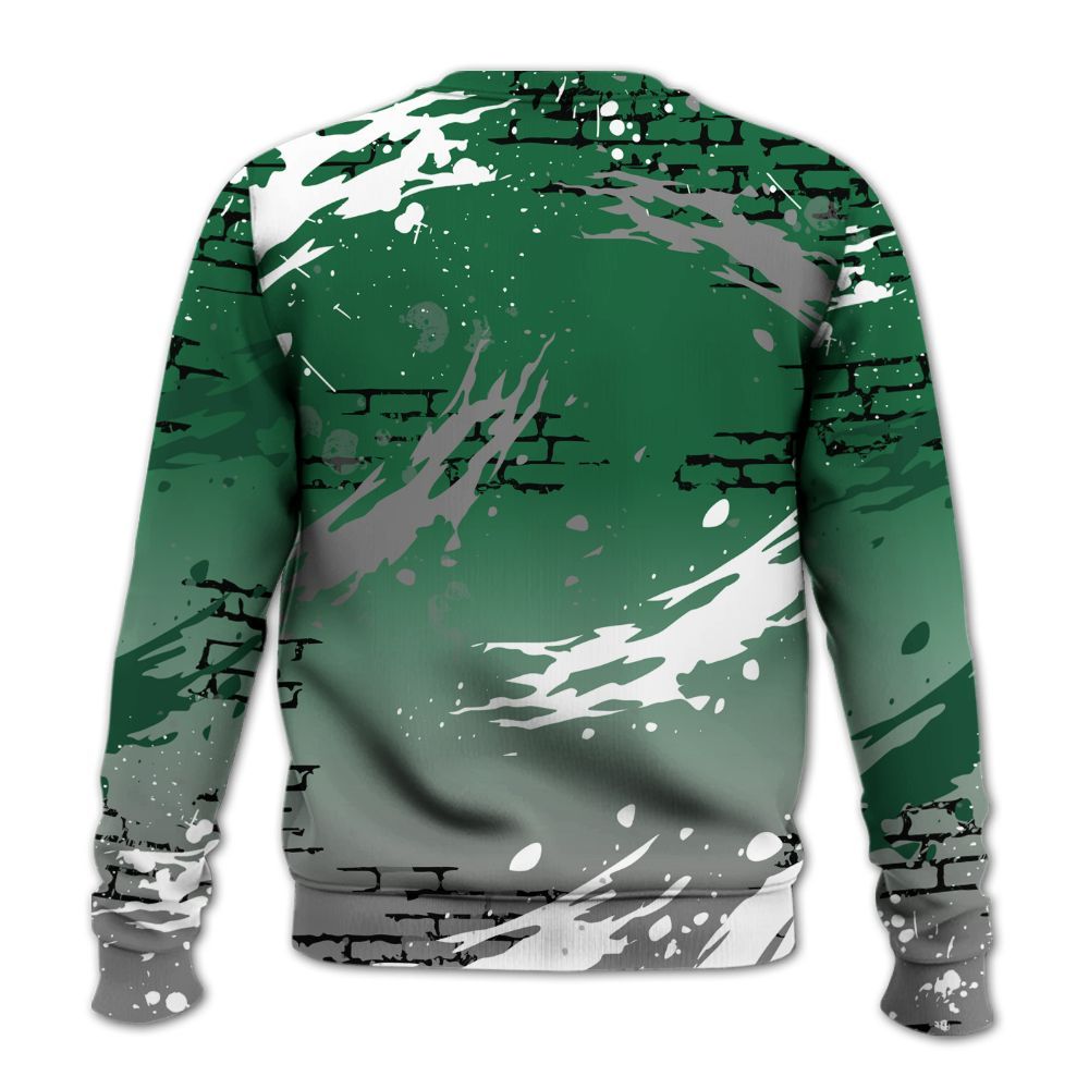 Sweatshirt To Match High Gorge Green 1s - Values Of Loyalty Drip All Over Print