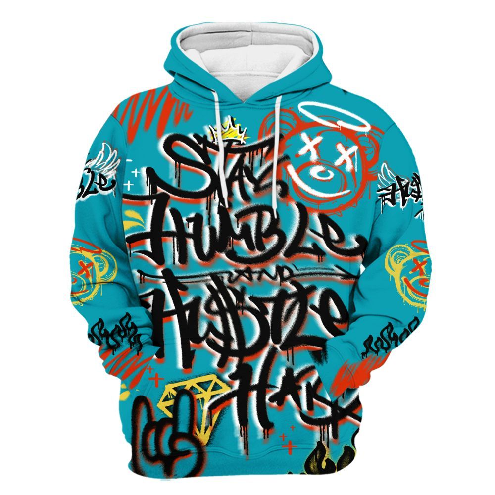 Hoodie To Match Dunk Low KD 17 N7 - Humble Drip Streetwear Graffity All Over Print