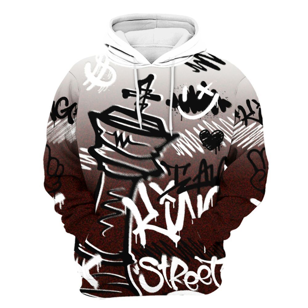 Hoodie To Match Air Force 1 Low Halloween Skull 2024 - Street King Chess Streetwear All Over Print