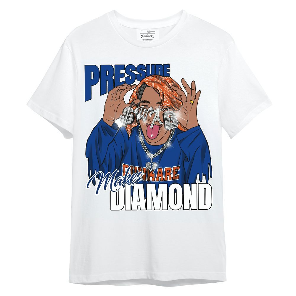 Shirt To Match Mid Knicks 1s - Pressures Makes Shirt To Match Unisex Shirt