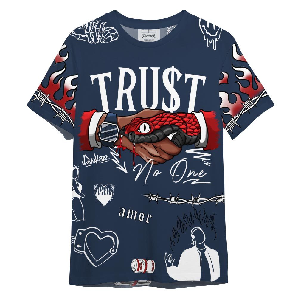 Shirt To Match Retro Olympic 6s - Snake Trust No One Shirt Outfit 1505 NCT