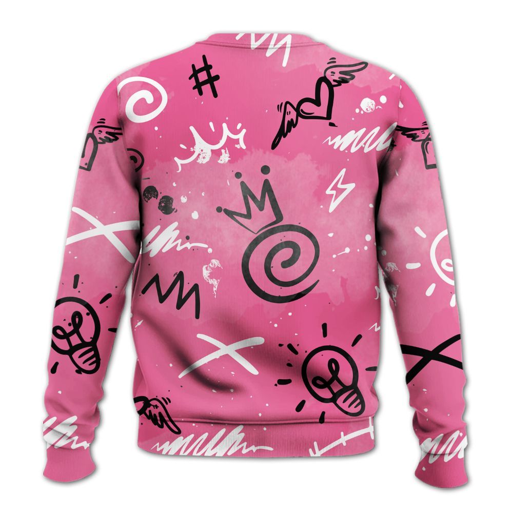 Sweatshirt To Match Air Max SNDR Hyper Pink - Drip Been Di2ferent All Over Print