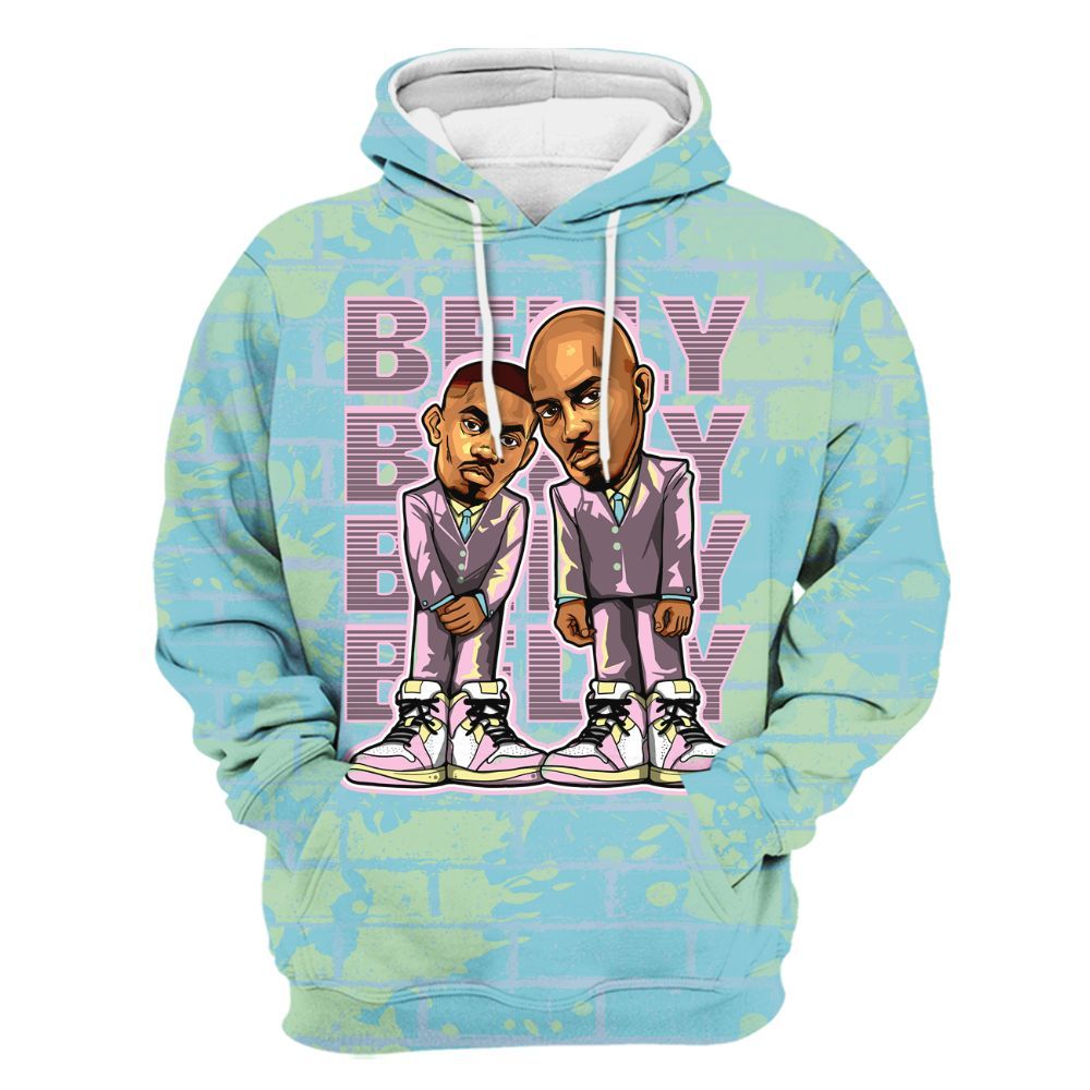 Hoodie To Match SB Dunk Low Visty - Belly Sneakers Graphic Halloween All Over Print