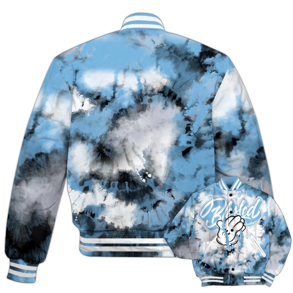 Varsity Jacket To Match Craft Paris 6s - God Blessed Dripping Varsity Jacket Outfit 1505 NCT