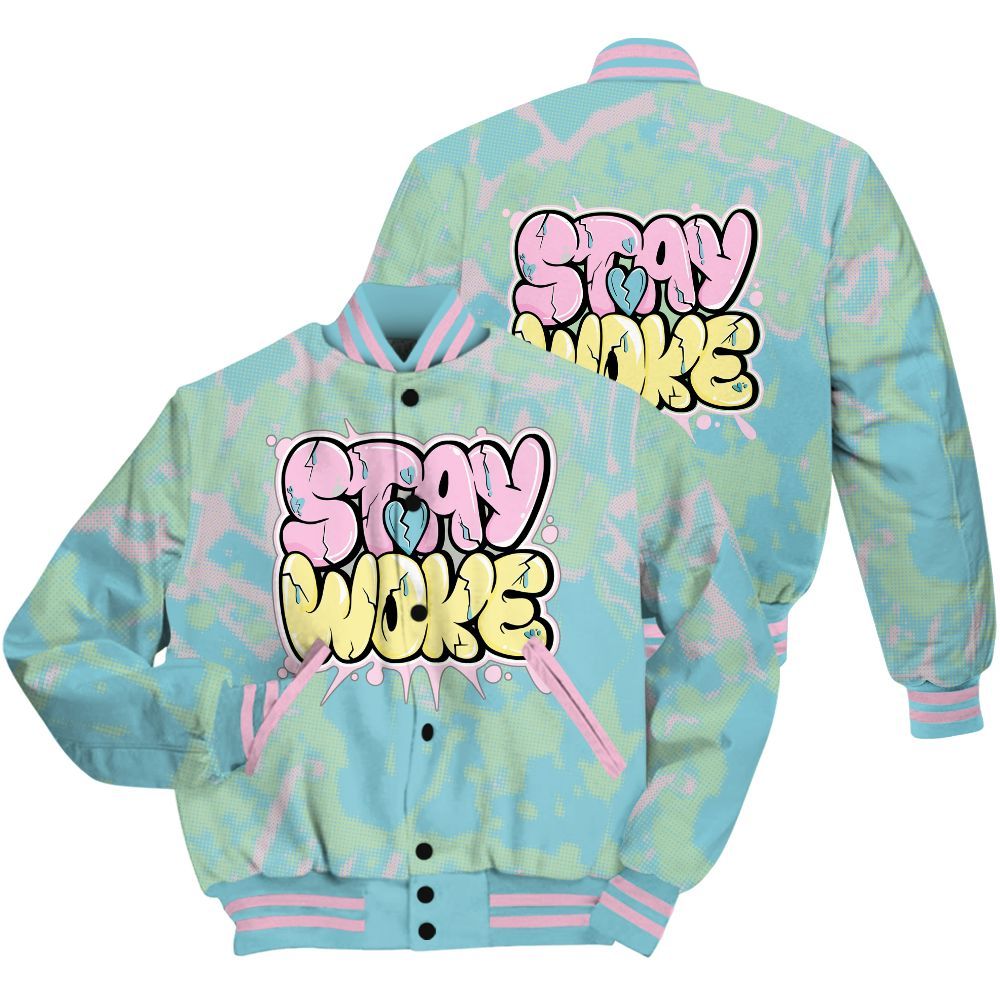 Varsity Jacket To Match SB Dunk Low Visty Shirt - Stay And Woken Street All Over Print