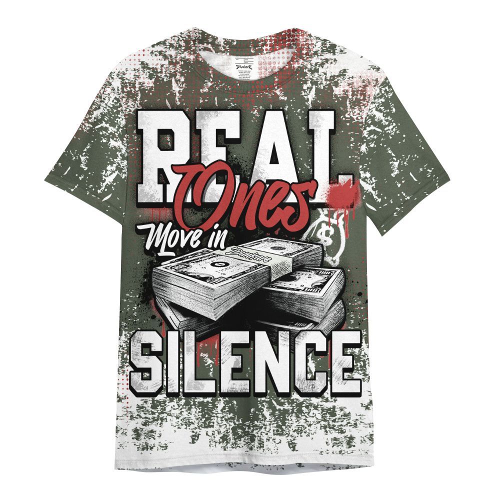Shirt To Match Air Force 1 Low Year Of The Snake Shirt, Move In Silence Money Street Retro All Over Print