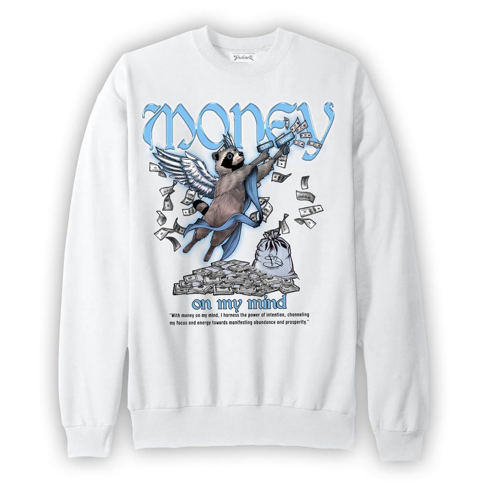 Sweatshirt To match Craft Paris 6s Sweatshirt - Money On My Mind Raccoon Graphic