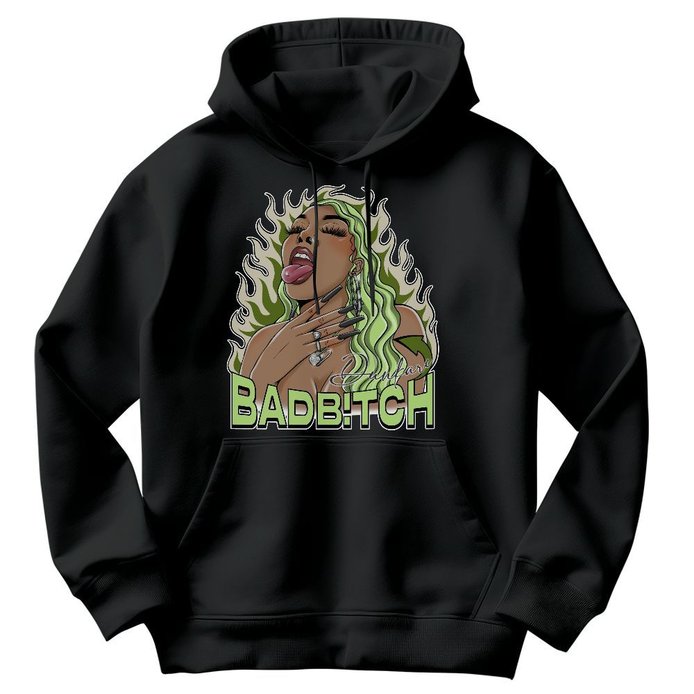 Sweatshirt To Match Air Max Stussy Action Green - Bad B!tch Graphic