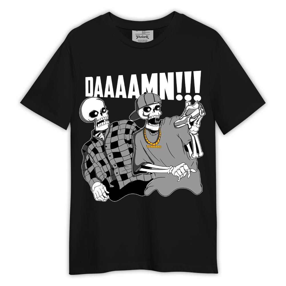 Shirt To Match Black Wolf Grey 12s - What The DAAAMN Shirt Outfit