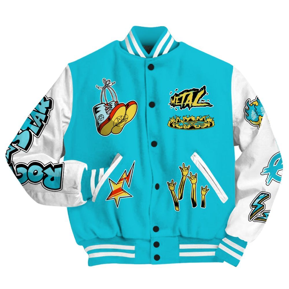 Varsity Jacket To Match Dunk Low KD 17 N7 - Punk Rock Raccoon All Over Print