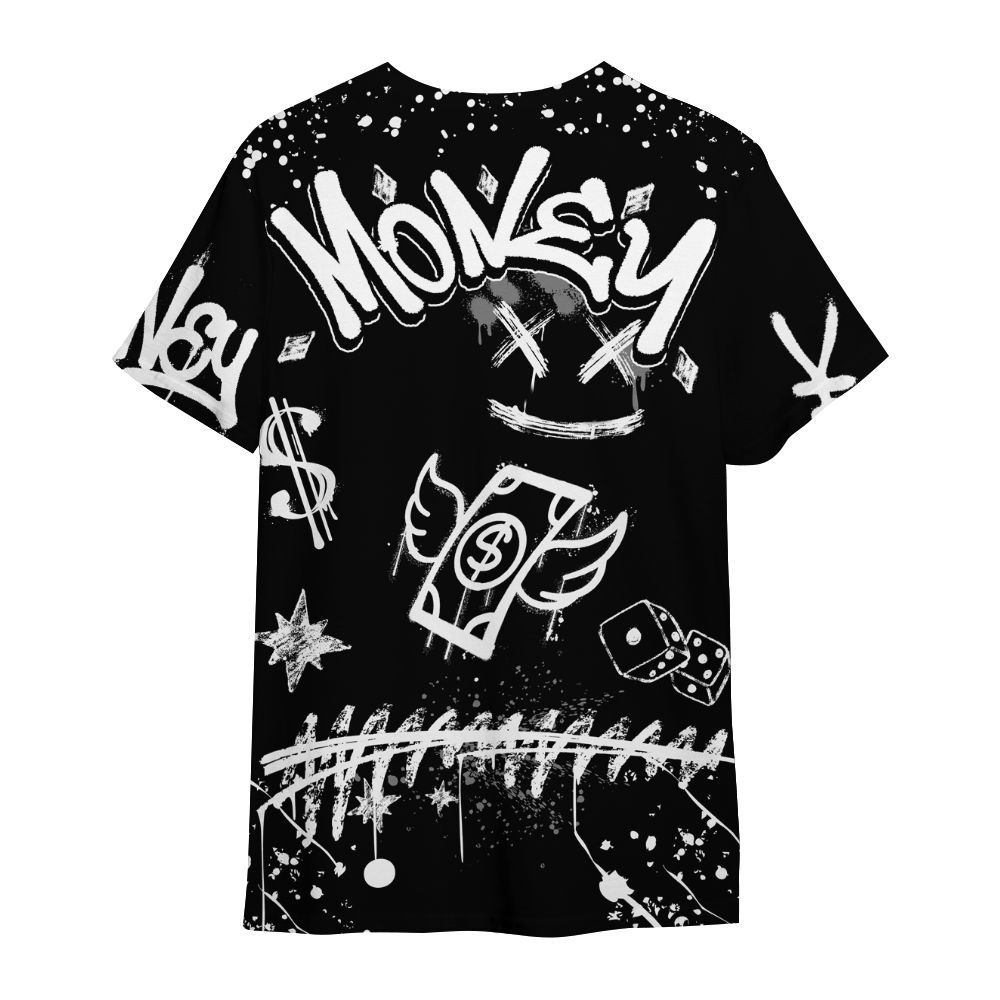 Shirt To Match Black Chrome 6s - Everybody Paid In Full Crayon All Over Print