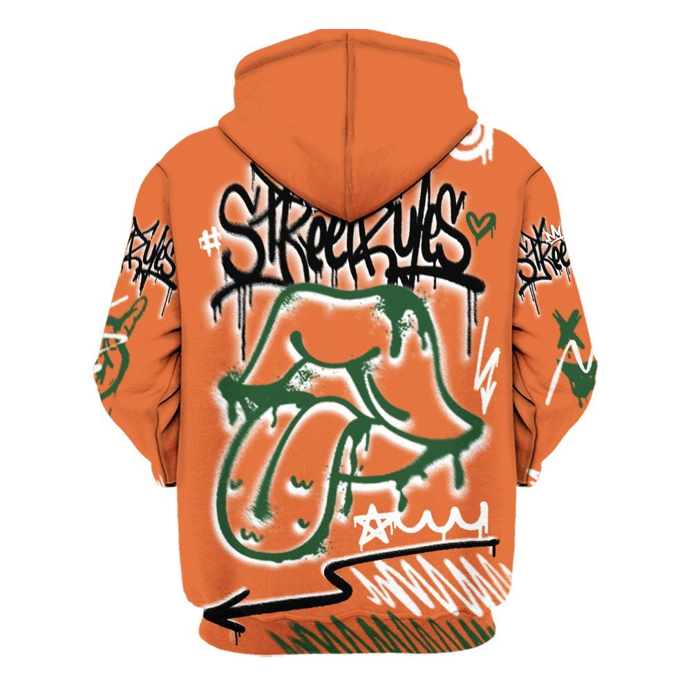 Hoodie To Match Low Miami 5s - Break Rules Streetwear All Over Print