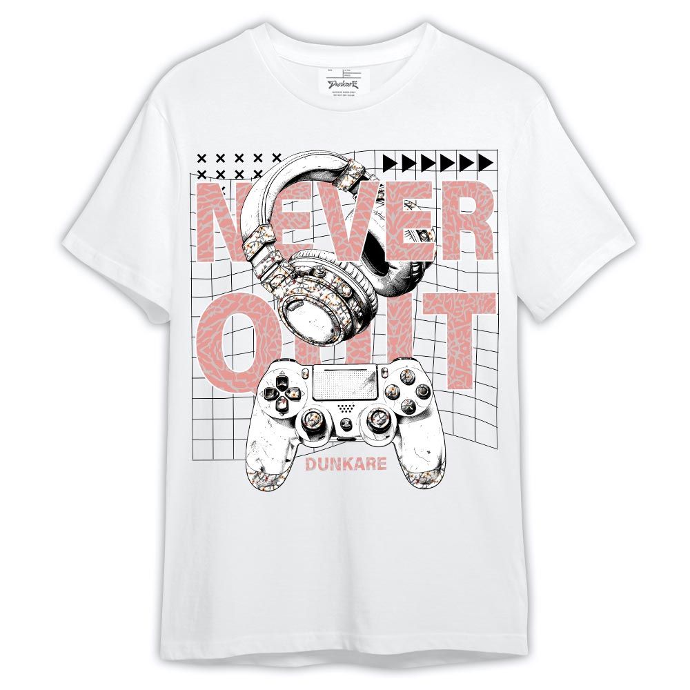 Shirt To Match Shirt Never Out Game Play, Red Stardust 3s T-- To Match Sneaker Red Stardust 3s Graphic Tee 2404 LTRP