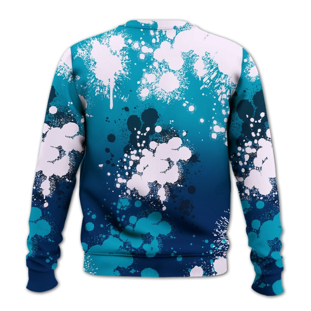 Sweatshirt To Match Kobe 5 X-Ray - God Blessed Ink Drip All Over Print