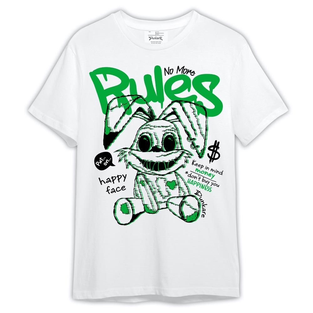 Shirt To Match Shirt No More Rules, Lucky Green 5s T-- To Match Sneaker Lucky Green 5s Graphic Tee 1504 LTRP