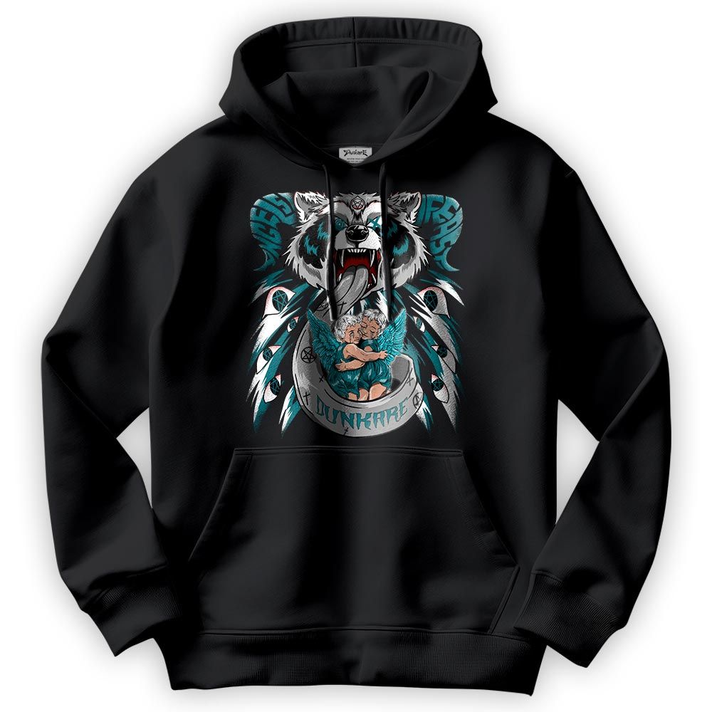 Sweatshirt To Match Hoodie Angels Feast Raccoon, Oxidized Green 4s, To Match Sneaker Oxidized Green 4s DNY